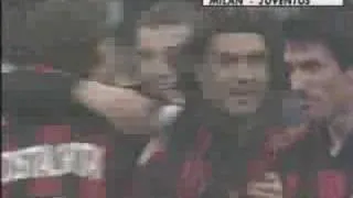 Sheva goal impossibile Milan-Juve con commento di Caressa