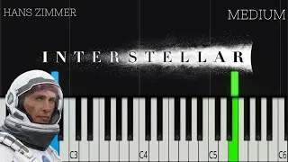 Hans Zimmer - Interstellar Main Theme | MEDIUM Piano Tutorial