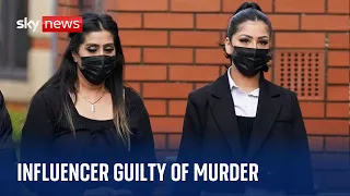 TikTok influencer Mahek Bukhari found guilty of murdering her mother's lover and friend