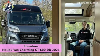 Roomtour - Malibu Van Charming GT 600 DB 2021