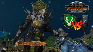 YA HAY GENTE PONIENDO EL ÁRBOL ELFOS SILVANOS VS CAOS BATALLA CAOS TOTAL WAR WARHAMMER 3 #548