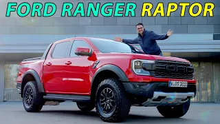 Новый Ford Ranger Raptor просто безумен! ТЕСТ-ДРАЙВ модели 2023 года на бездорожье и вне него!