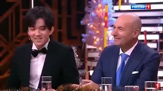 Dimash at "Привет Андрей! (Hello Andrey)" Russia-1 TV program 28.12.2019