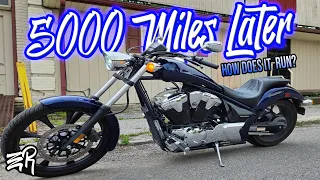 Honda Fury 5000 Mile Review- How Does It Run?