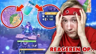 REAGEREN OP BESTE & GRAPPIGSTE FORTNITE MOMENTEN!