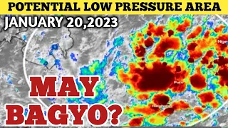 LOW PRESSURE AREA/BAGYO UPDATE! JANUARY 20,2023 PAGASA WEATHER UPDATE|WEATHER UPDATE TODAY