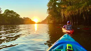 Kayak Camping - Caddo Lake, Caddo Lake State Park