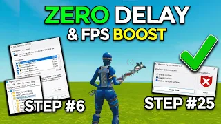 25 PC Tweaks for Better FPS & ZERO Delay 🔧