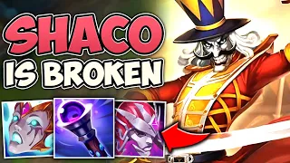 SHACO IS BROKEN THIS PATCH?! (NEW DURABILITY UPDATE) - Pink Ward