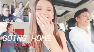 SURPRISING OUR FAMILY WITH THE NEWS!! (Going Home - Episode Two)