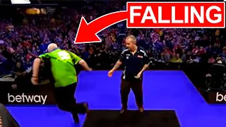 Darts Players Accidents During PDC Matches