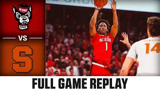 NC State vs. Syracuse Full Game Replay | 2022-23 ACC Men’s Basketball