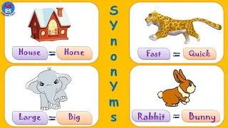 Synonyms, 50+ Synonyms With Pictures, Synonyms For Kids, Most Useful Synonyms, Similar Words.