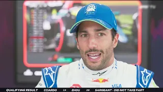 Daniel Ricciardo Post Qualifying Interview Australian GP 2024