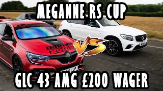 GLC43 AMG VS MEGANNE RS CUP £200 Wager @ Terminal Velocity