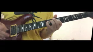 E Phrygian mode(spanish scale) JAM Improvisation..