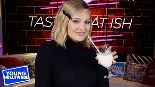 Olivia Holt Guesses Which Holiday Treat Is More $ on Taste That Ish