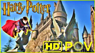 Harry Potter and the Forbidden Journey Full Ride Through POV at The Wizarding World of Harry Potter