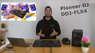 Pioneer DJ DDJ-FLX4. Gran controlador para principiantes que quieren aprender a ser DJ.