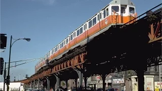 Passengers take last ride on Boston's elevated rapid transit rail