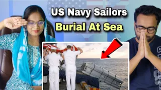 Small Town Couple React to What Happens When US Navy Sailors Have A Burial In The Middle Of The Sea?