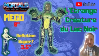 L'Etrange Créature Du Lac Noir - Creature From The Black Lagoon MEGO & REACTION Super7  - Review 153