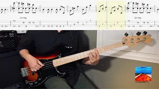 Red Hot Chili Peppers - "Californication" (Bass Cover + TABS) SansAmp Para Driver  DI Tech 21