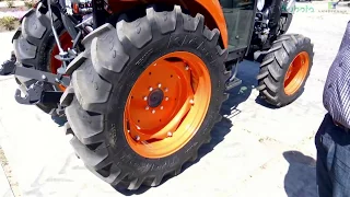 KUBOTA L5040 Tractor.  Presentation and review.  Презентация и обзор.  ООО "Ландтехник".  (HD)