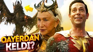 Shazam 2 - Treyler Tahlil | Shazam vs Qora Adam qachon? Supermenchi? | Barcha Belgi va Bog'lanishlar