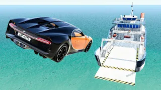 Epic High Speed Car Jumps #258 – BeamNG Drive | CrashBoomPunk