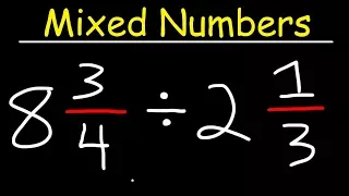 Dividing Mixed Numbers