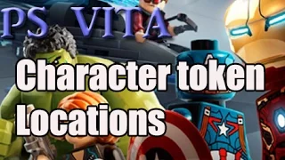 Lego Marvel Avengers PS VITA/3ds Character tokens(Manhattan)