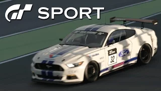 Gran Turismo Sport Closed Beta - Ford Mustang Gr.4 @ Brands Hatch Indy Circuit [1080P 60fps]