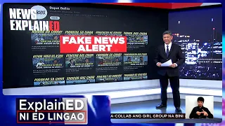 News ExplainED: Deepfake na pahayag ni PBBM | Frontline Tonight