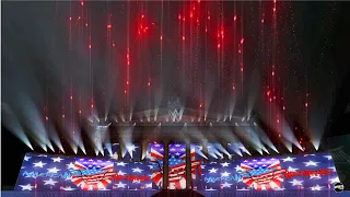 Wrestle Mania 40 stage animation concept+ Cody rhodes entrance.