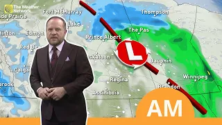 Weather AM: Wet Spring Weather Falls as Rain and Snow Across Canada
