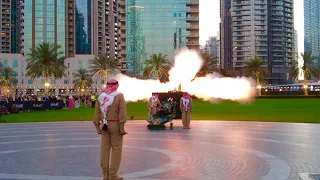 Dubai Ramadan 2024: Cannon Fired Iftar Time, Downtown Burj Khalifa