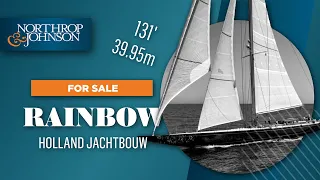 RAINBOW 131' (39.95m) HOLLAND JACHTBOUW J-Class Sailing Yacht for Sale - Tour