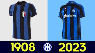 The Evolution of Inter Milan Kit 22/23 | All FC Internazionale Milano Jerseys in History 2023