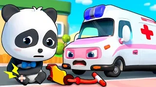 Ambulance Rescue Team | Doctor Cartoon, Fire Truck | Nursery Rhymes | Kids Songs | BabyBus