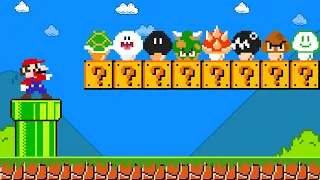 Super Mario Bros. but there are MORE Custom Mushroom All Enemies! | Game Animation