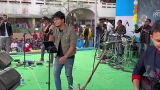 Zara Si | Tribute To KK | Rahul Dutta Live | Kandra College  ✨