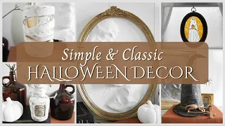 Simple & Classic Halloween DIY Decor