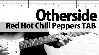 【TAB】Otherside - Red Hot Chili Peppers  Guitar Cover