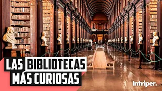 🌎📚 Las BIBLIOTECAS más LINDAS del MUNDO 😍 | #Intriper