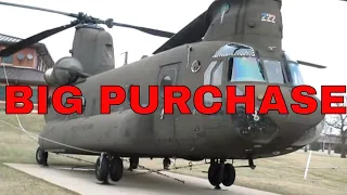 Buying a Chinook helicopter, almost!