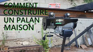 Comment fabriquer un palan / construction maison / DIY