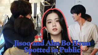 HOT NEWS 🔥💯 JISOO AND AHN BO HYUN SPOTTED TOGETHER IN PUBLIC #jisoo #ahnbohyun #jisooblackpink