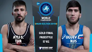 GOLD FS - 57 kg: S. ATLI (TUR) v. Z. UGUEV (RUS)