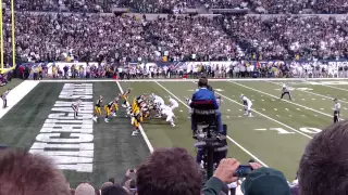 MSU vs. Iowa 2015 B1G 10 championship winning touchdown